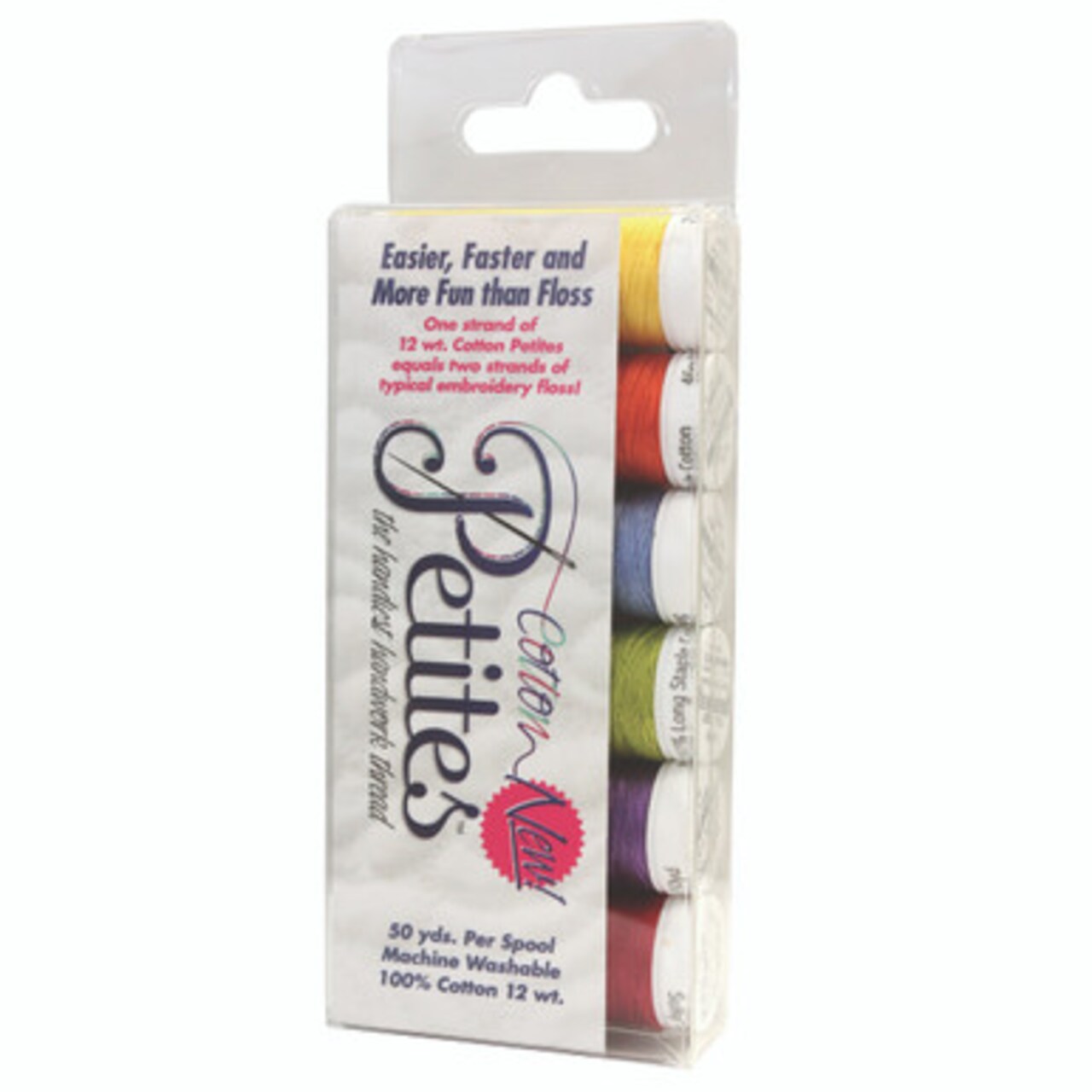 12 Wt. Cotton Petites Thread - Summer Sampler - 50 yd. Spools
